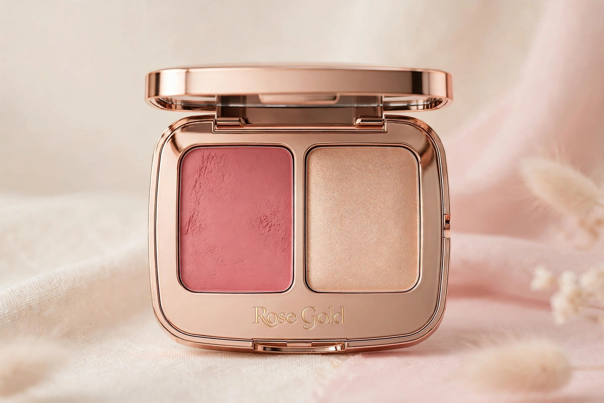 Blush and Highlighter Duo Set