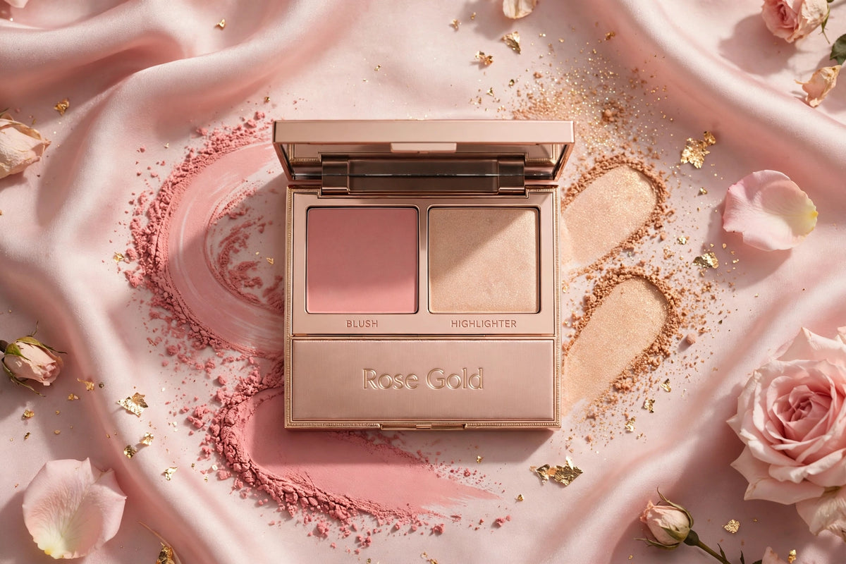 Blush and Highlighter Duo Set