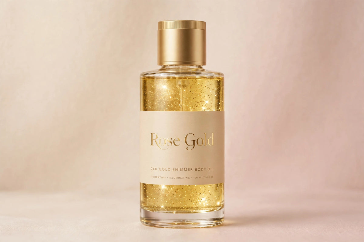 24K Gold Shimmer Body Oil