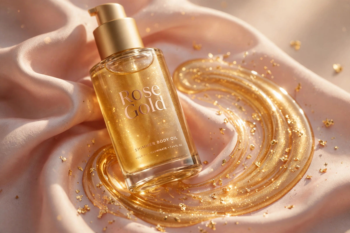 24K Gold Shimmer Body Oil