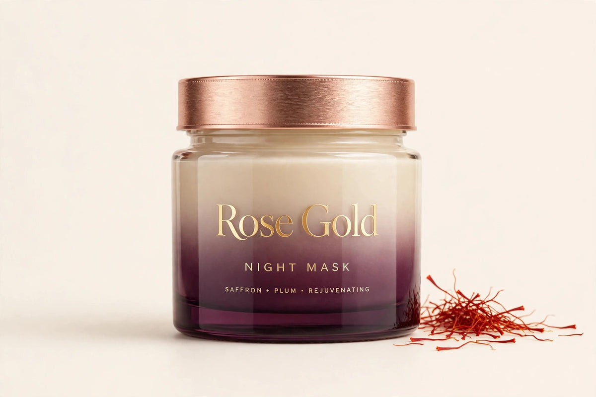 Saffron and Silk Night Recovery Mask