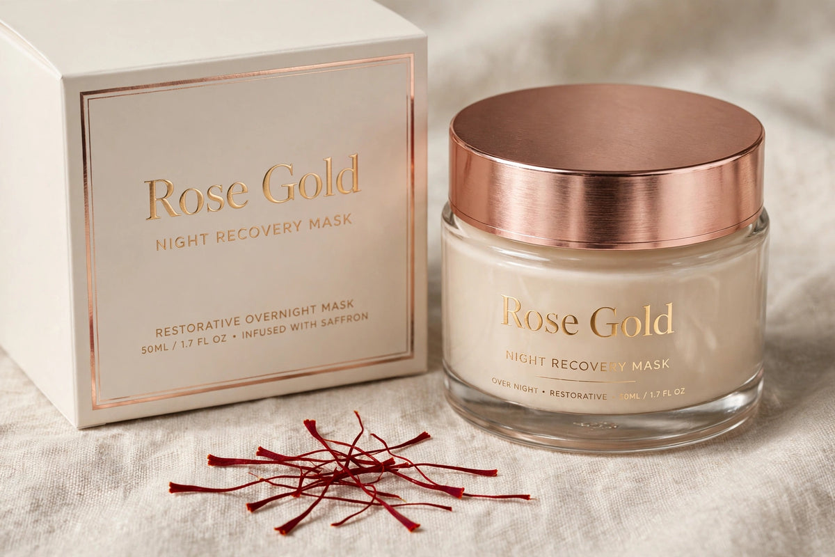 Saffron and Silk Night Recovery Mask
