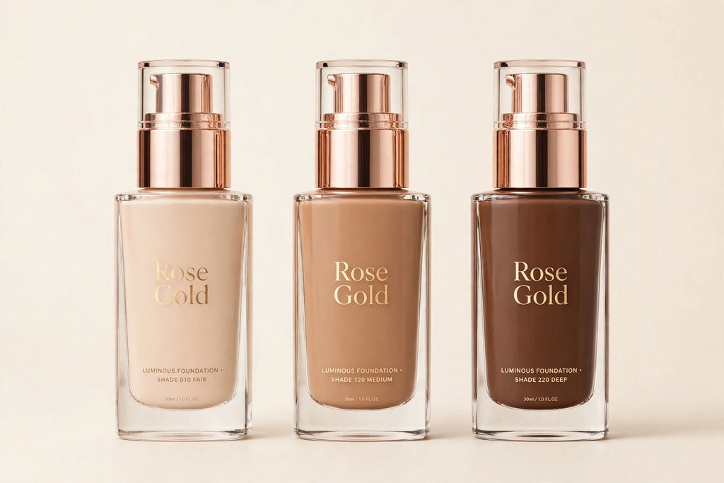 Golden Pearl Illuminating Foundation Collection