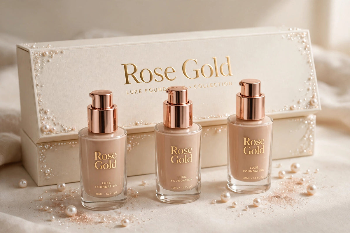 Golden Pearl Illuminating Foundation Collection