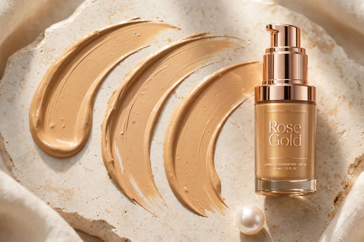 Golden Pearl Illuminating Foundation Collection