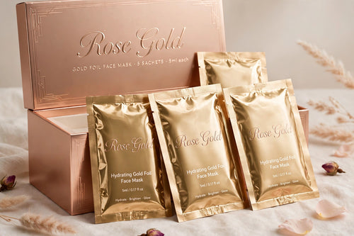 24K Gold Leaf Face Mask Collection